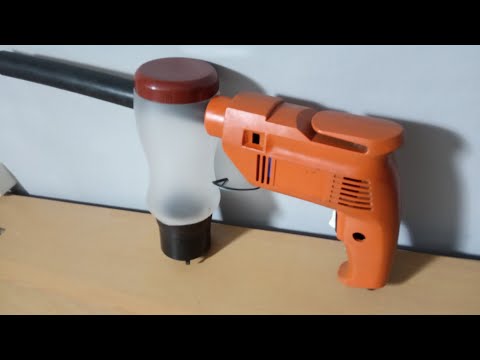 Genial idea con un viejo Taladro/ Aspirador Casero