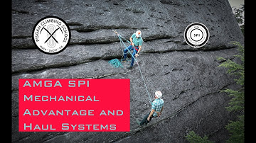 AMGA SPI curriculum: How to raise a climber from above.