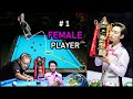 Filipino Legend versus a Chinese  Female player | Efren Reyes Vs Siming Chen