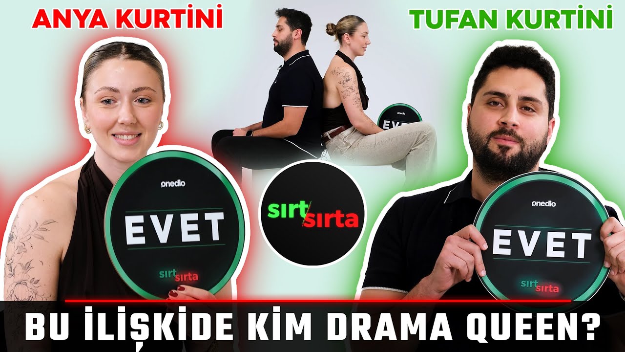 Anya Kurtini ve Tufan Kurtini Sırt Sırta’da! Rus Gelin & Türk Damat
