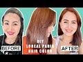 DIY HAIR COLOR [Hair DYE] AT HOME | Black To Medium Brown [LOREAL PARIS  UL63  SHADE] | Jackie Moko