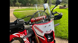 Bajaworks Windshield Install CRF450RL