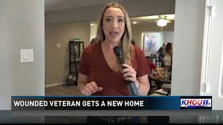 Wounded veteran gets a new home