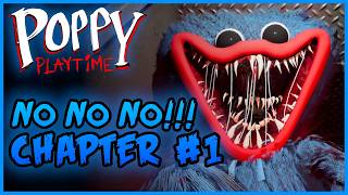 NO NO NO!!!: Poppy Playtime Chapter 1 Full Playthrough