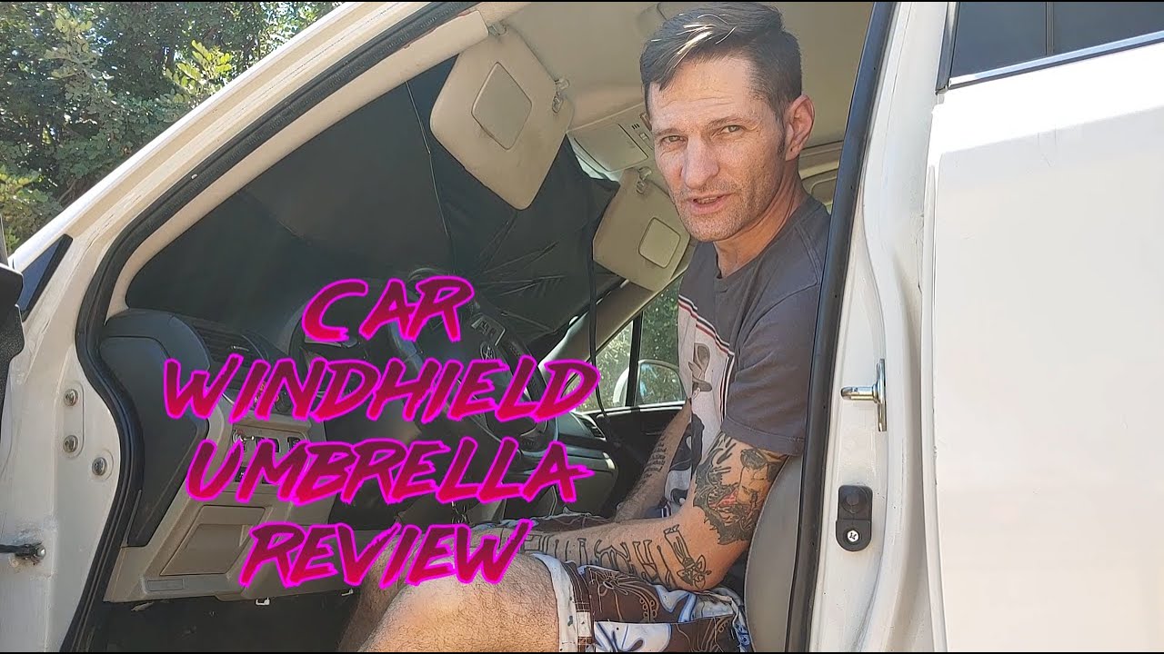 Car Windshield Umbrella Unboxing & Review