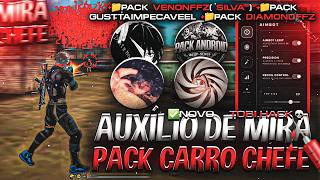 Novo‼️AUXILIO DE MIRA TOBI HACK📲PACK CARRO CHEFE - MELHOR PACK DE SENSIBILIDADE - MIRA NÃO TREME