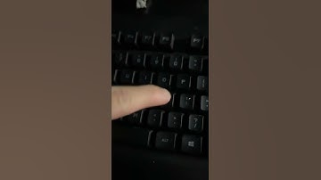 How to click L on a LOGITECH G PRO KEYBOARD!!!