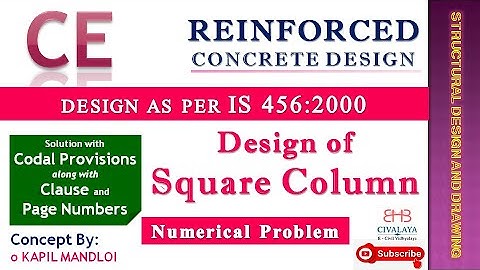 Design of Square Column