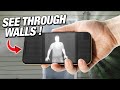 How To Use Your Smartphone To See Through Walls! I Found This SUPER X-RAY Vision Technology!