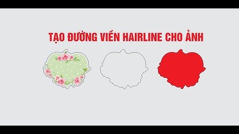 Tạo đường viền Hairline cho ảnh trên Corel DRAWx7