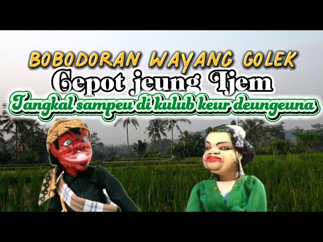 Bobodoran Wayang Golek || Cepot jeung ijem Ngulub Tangkal Sampeu ** class=