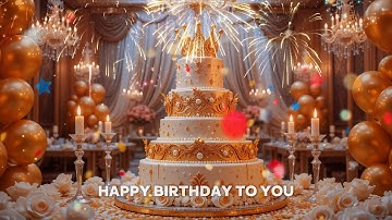 🎂Happy Birthday Remix! 🎉 3-Minute Celebration with Colorful Cakes & Beats