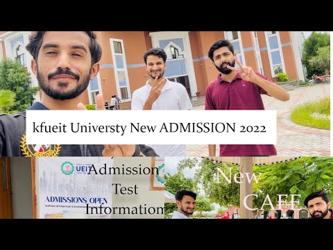 Kfueit University New Admission 2022 Vlog| Admission Test Information | Rahimyar khan|