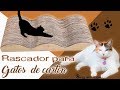 Rascador de cartón para Gatos / Reciclaje creativo