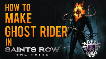 How To Make Ghost Rider in Saints Row: The Third