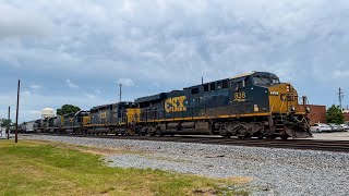 6 Axle and 4 Axle Power On CSX L225