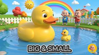 Learn BIG and SMALL | Fun Kids Song | Educational Nursery Rhymes