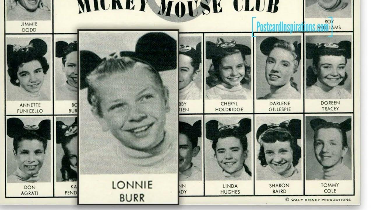 PI-063: Lonnie Burr: The Mickey Mouse Club #14 Postcard Inspirations