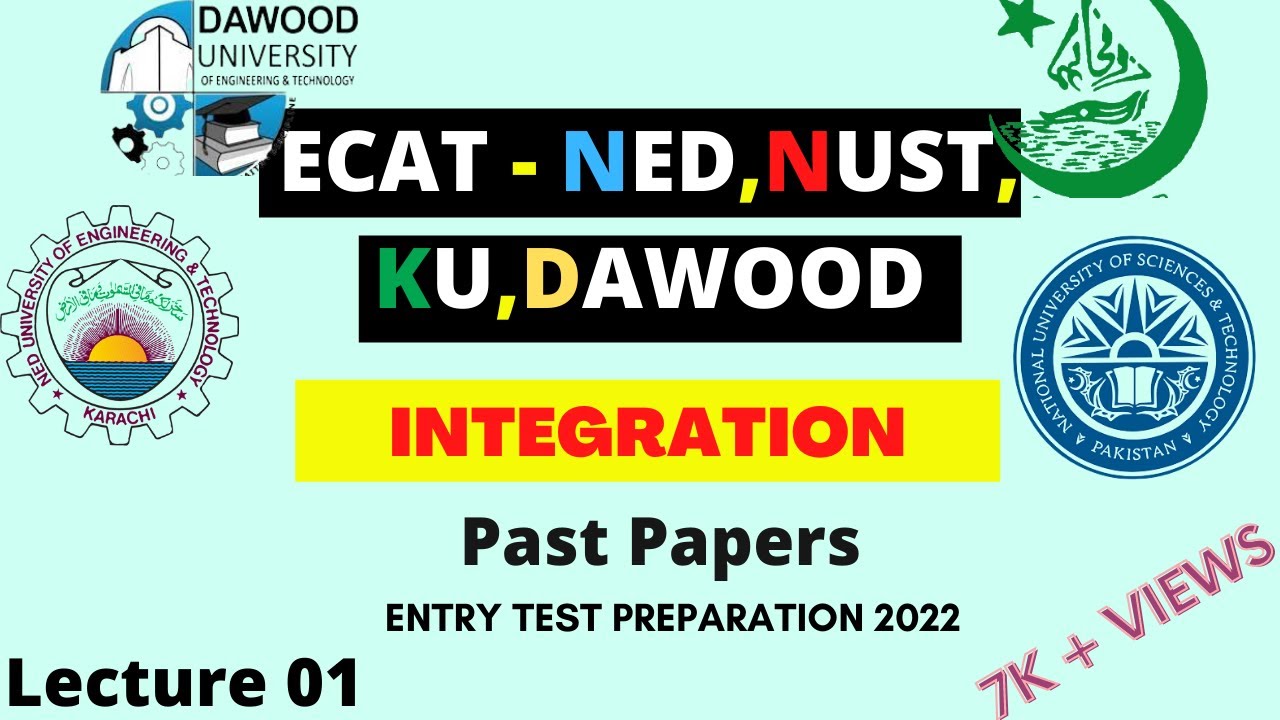 SUPER SHORT TRICKS OF INTEGRATION Lecture 01 | NED | ECAT PREPARATION | Nust | Entry test 2022