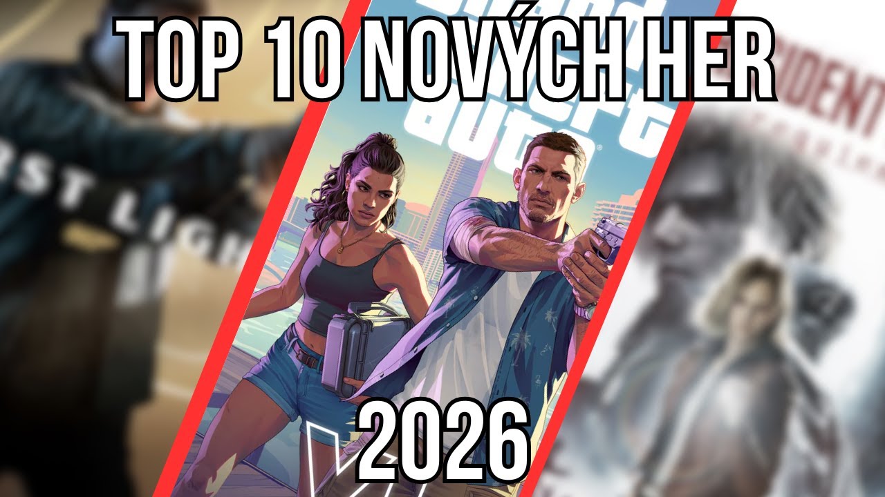 TOP 10 Nadcházejících Her V Roce 2026