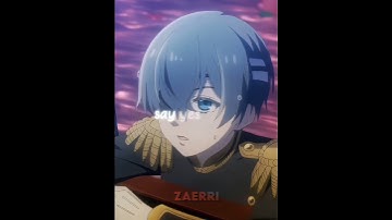 ciel & sebastian edit