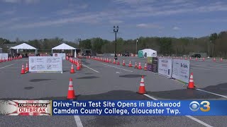 Drive-Thru COVID-19 Testing Site Opens In Blackwood