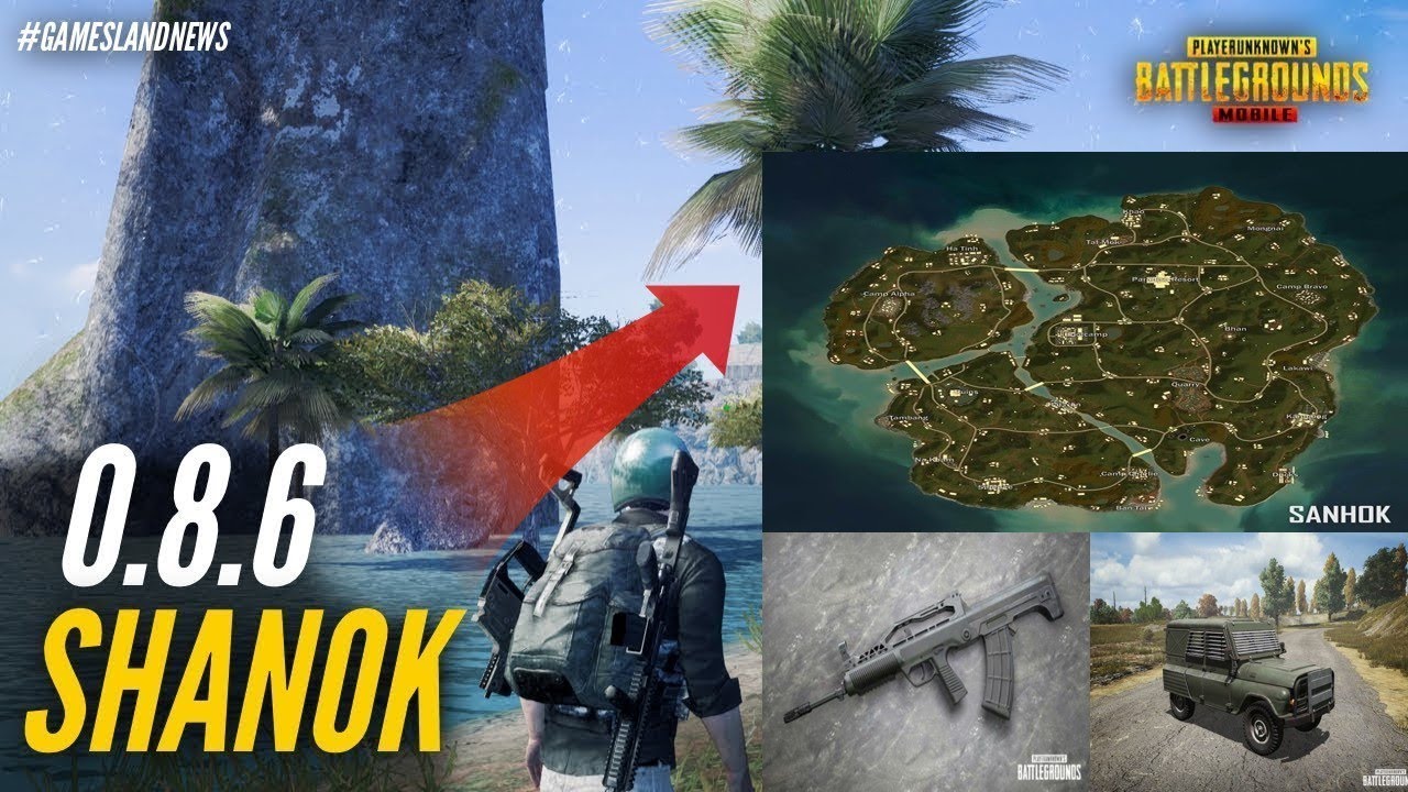 Pubg Mobile Sanhok Gameplay||pubg 0.8.0 beta||new guns,cars and many more mobile tricks malayalam