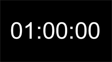 [TooL] - 1 Hour Stopwatch Digital Workout Clock