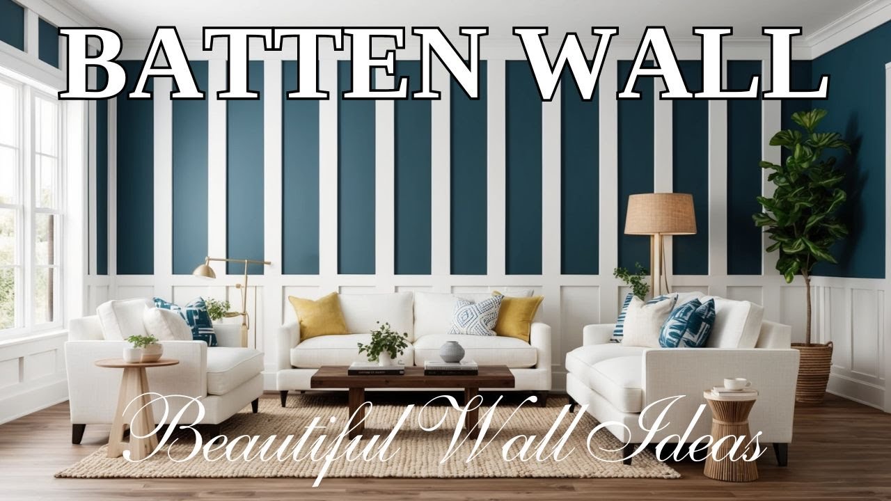 Beautiful Board and Batten Wall Ideas to Upgrade Any Room - YouTube