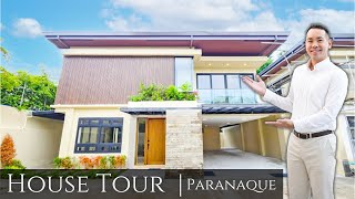 House Tour P78 · &quot;WARM and GORGEOUS Design!&quot; · BF Homes 5BR House and Lot for Sale, Paranaque City