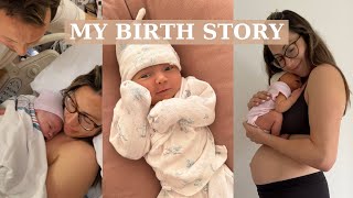 MY BIRTH STORY ...she's here!!!