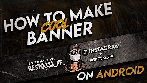 How To Make Cool Banner On Android | PS CC On Android | By KING GAMING @KINGGAMINGYT-K