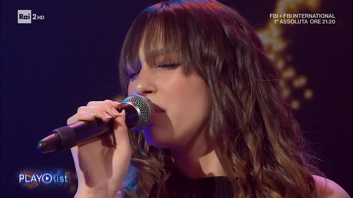 Sarah Toscano canta "Amarcord"- Playlist 05/04/2025