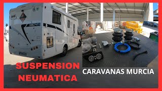 Suspensión neumática mclouis mc4  montada en Caravanas Murcia