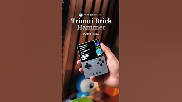 Trimui Brick Hammer Quick Review #retrohandheld #trimuibrickhammer #trimuibrick