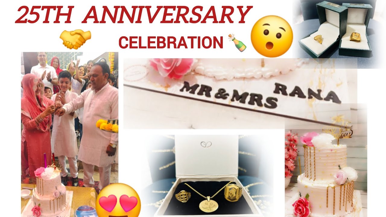 Mummy और Papa की 25th Wedding anniversary👩🏻‍❤️‍👨🏻 पर मचाया धमाल 🥳