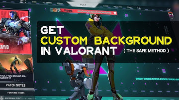 How to change Valorant Background Video | Set Your Custom Video in Valorant | YdTerror