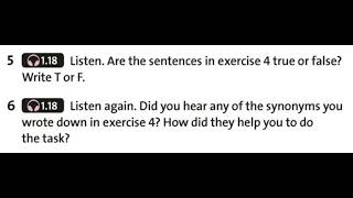 Solutions Pre-Intermediate 3rd edition - Unit 2 - 1.18