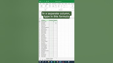 Progress Checkboxes in 30 seconds! #excel