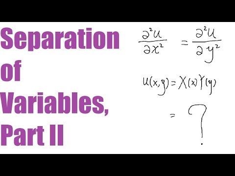 Separation of Variables,