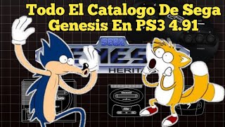 Todo El Catalogo Sega Genesis En PS3 4 91 by El Señor De Lo Viejito 230 views 1 month ago 10 minutes, 21 seconds