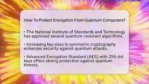 How To Protect Encryption From Quantum Computers? - Quantum Tech Explained