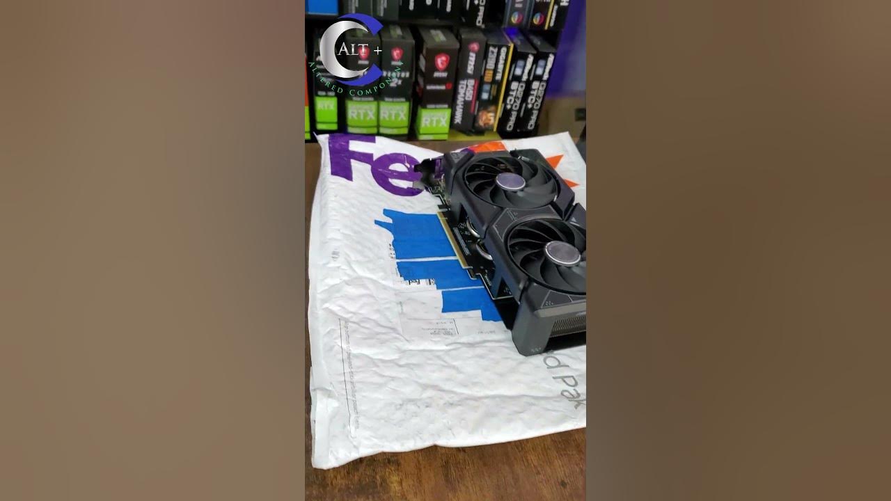 🚀 Buying used GPUs from Ebay cheap ASUS Dual RTX 4060 ti gpumining 