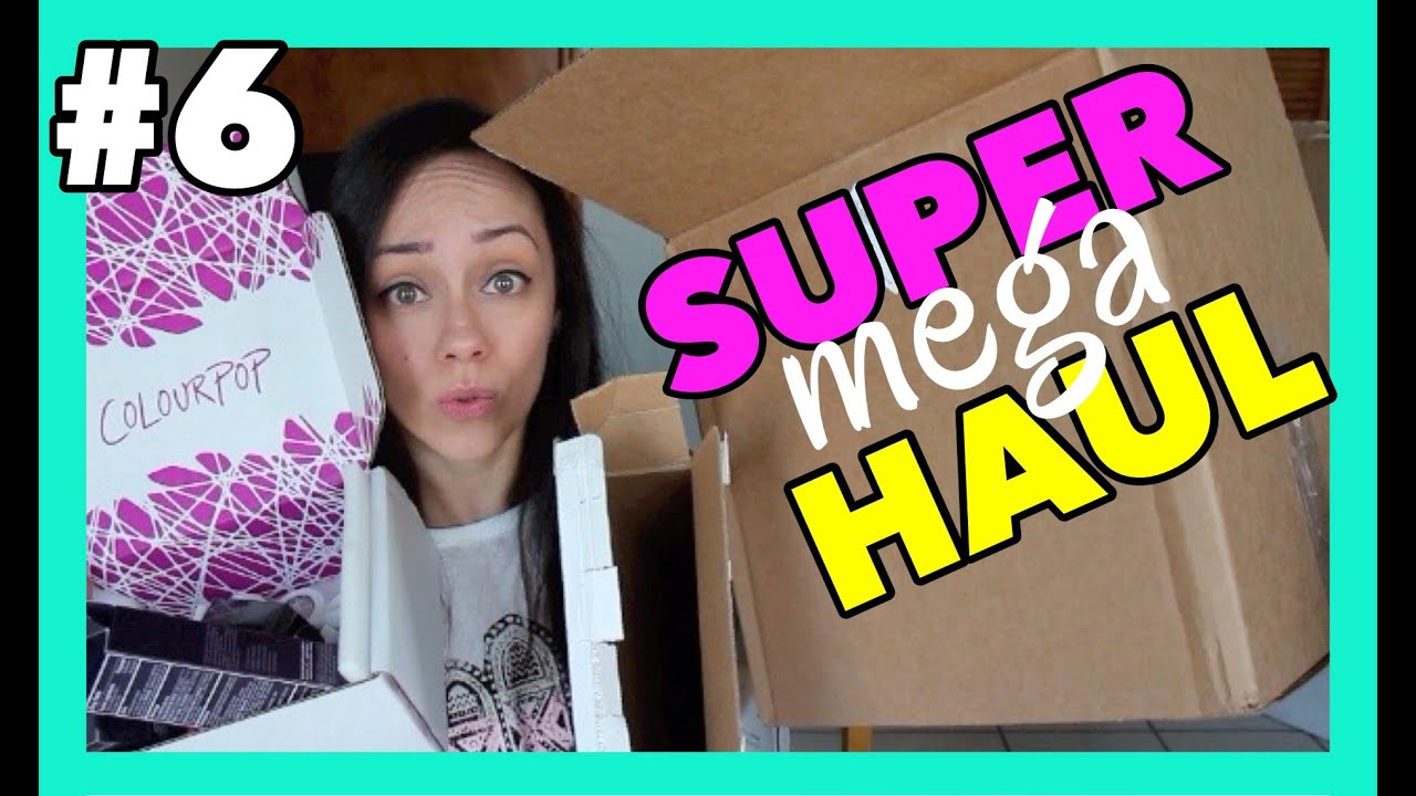 SUPER MEGA HAUL #6: Demasiadísimo maquillaje y ropa!