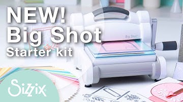 NIEUW! Sizzix Big Shot Starter Kit uitpakken en demonstratie