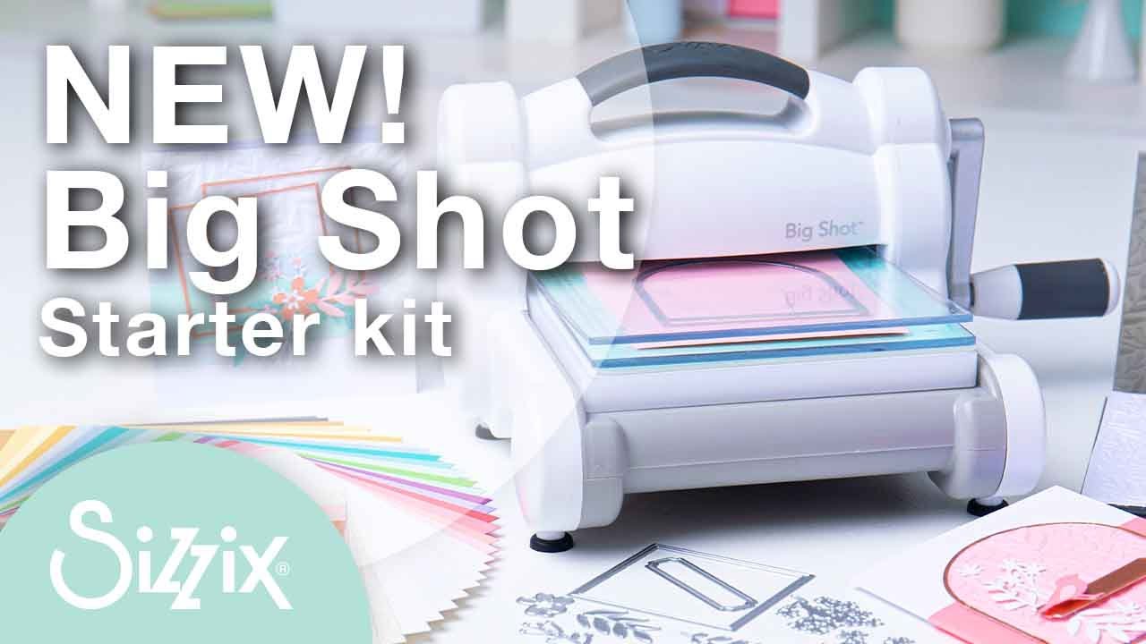 NEW! Sizzix Big Shot Plus Starter Kit Unboxing and Demonstration
