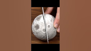 AI ASMR Cutting The Moon with Knife (2) #asmr #asmrsounds #Satisfying #AIVideo #AI