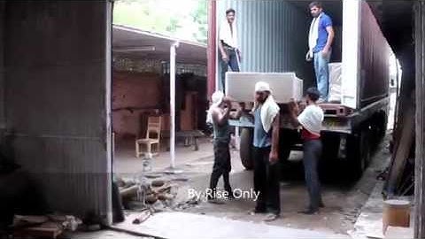 How to load Furniture into Container - Rise Only