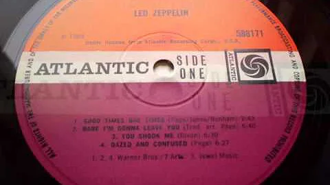 Led Zeppelin Debut Track You Shook Me