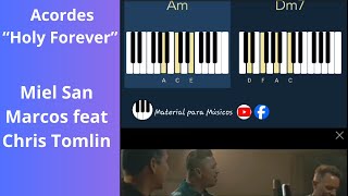 ACORDES para Piano- HOLY FOREVER - SANTO POR SIEMPRE - Miel San Marcos